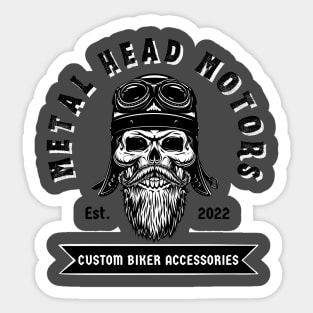 Metal Head Motors Logo Sticker